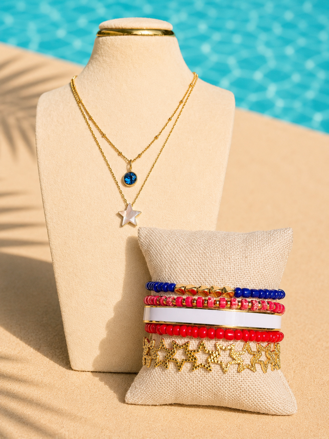 Textured Star Cuff