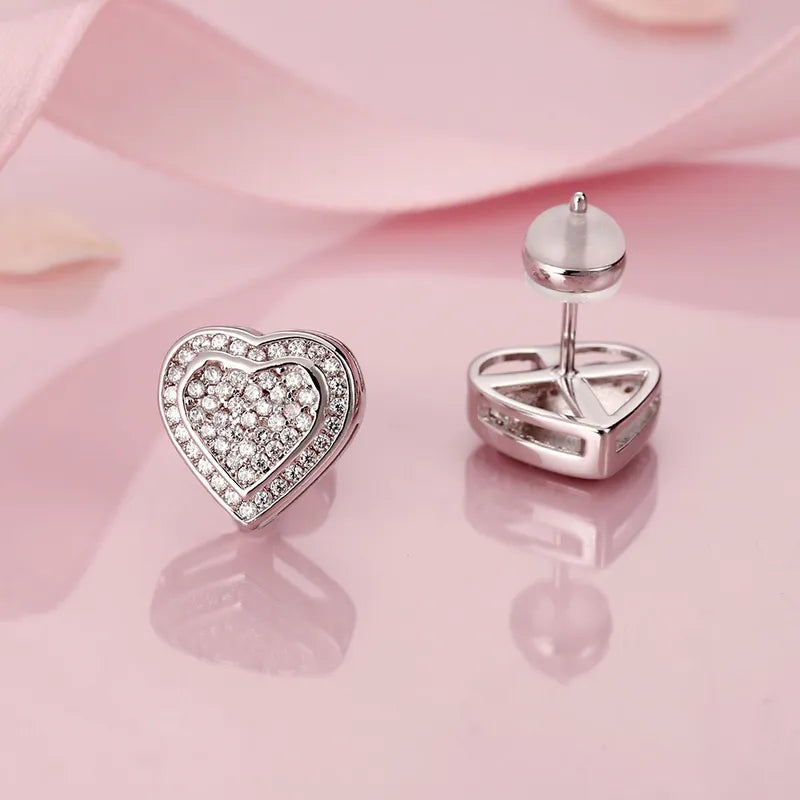 Tilly Heart Studs
