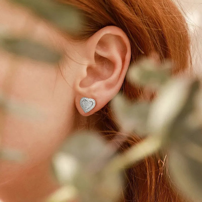 Tilly Heart Studs