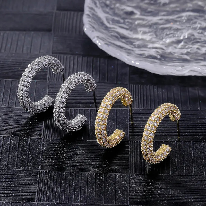 Charlotte Pavé Hoops