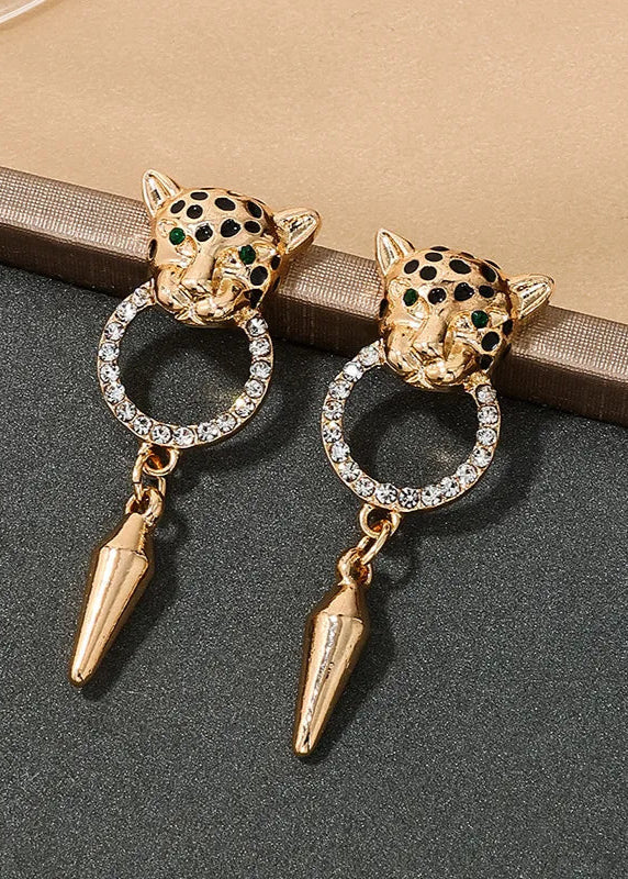 Jaguar Drop Earrings