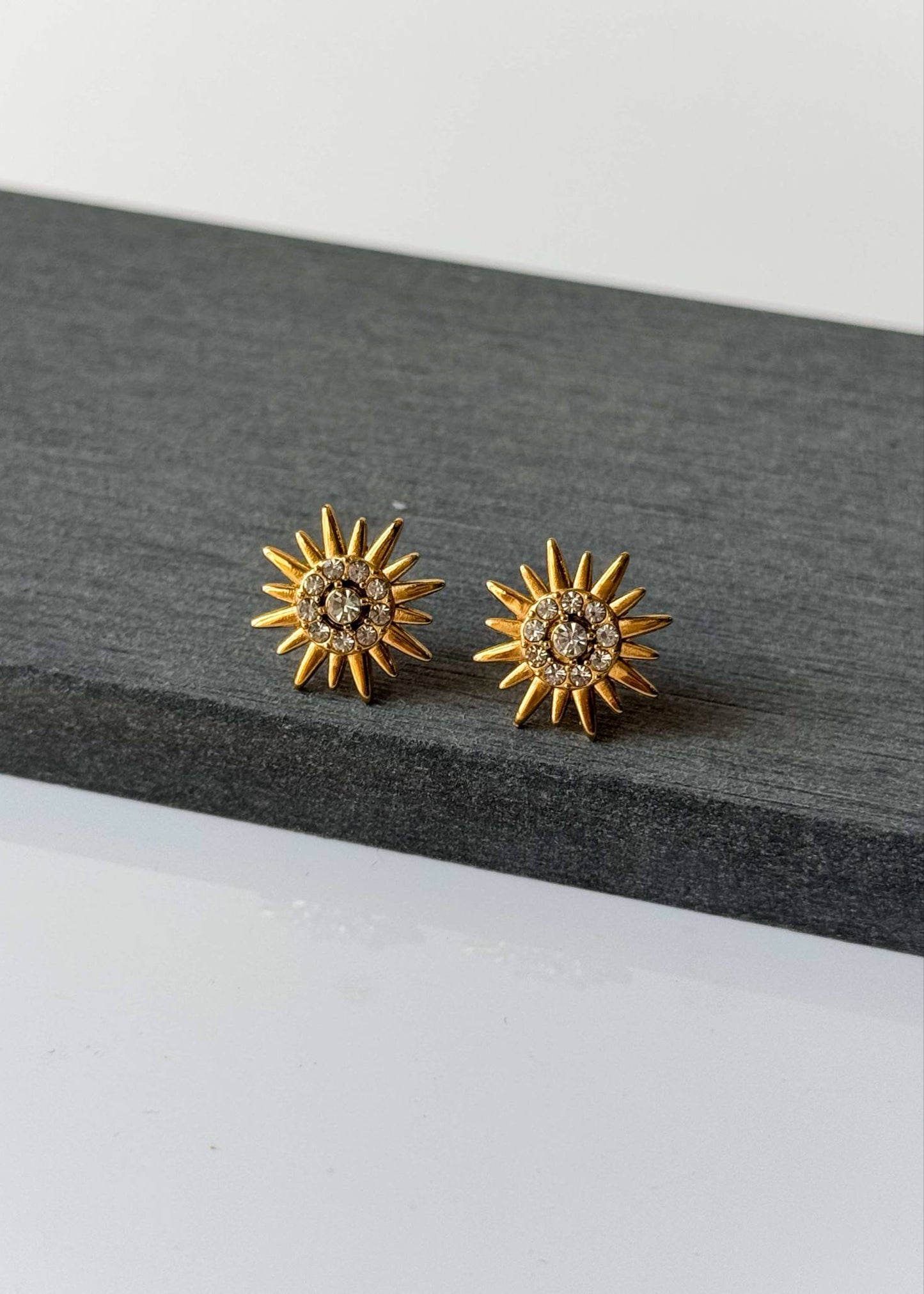 Sunburst Stud Earrings
