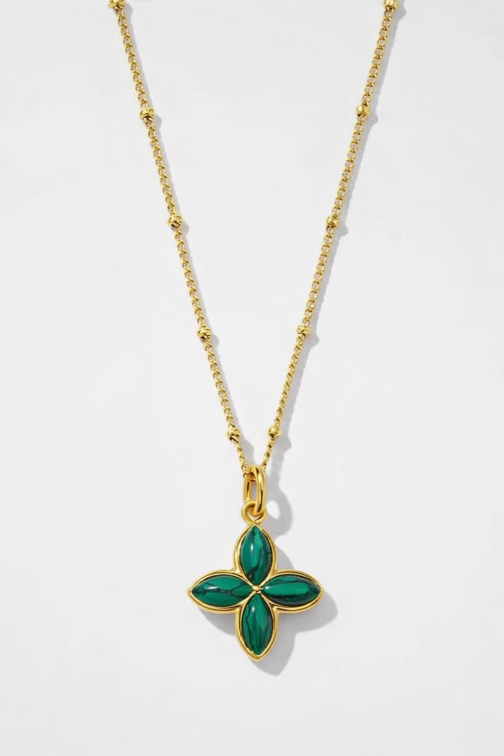 Carissa Necklace in Green
