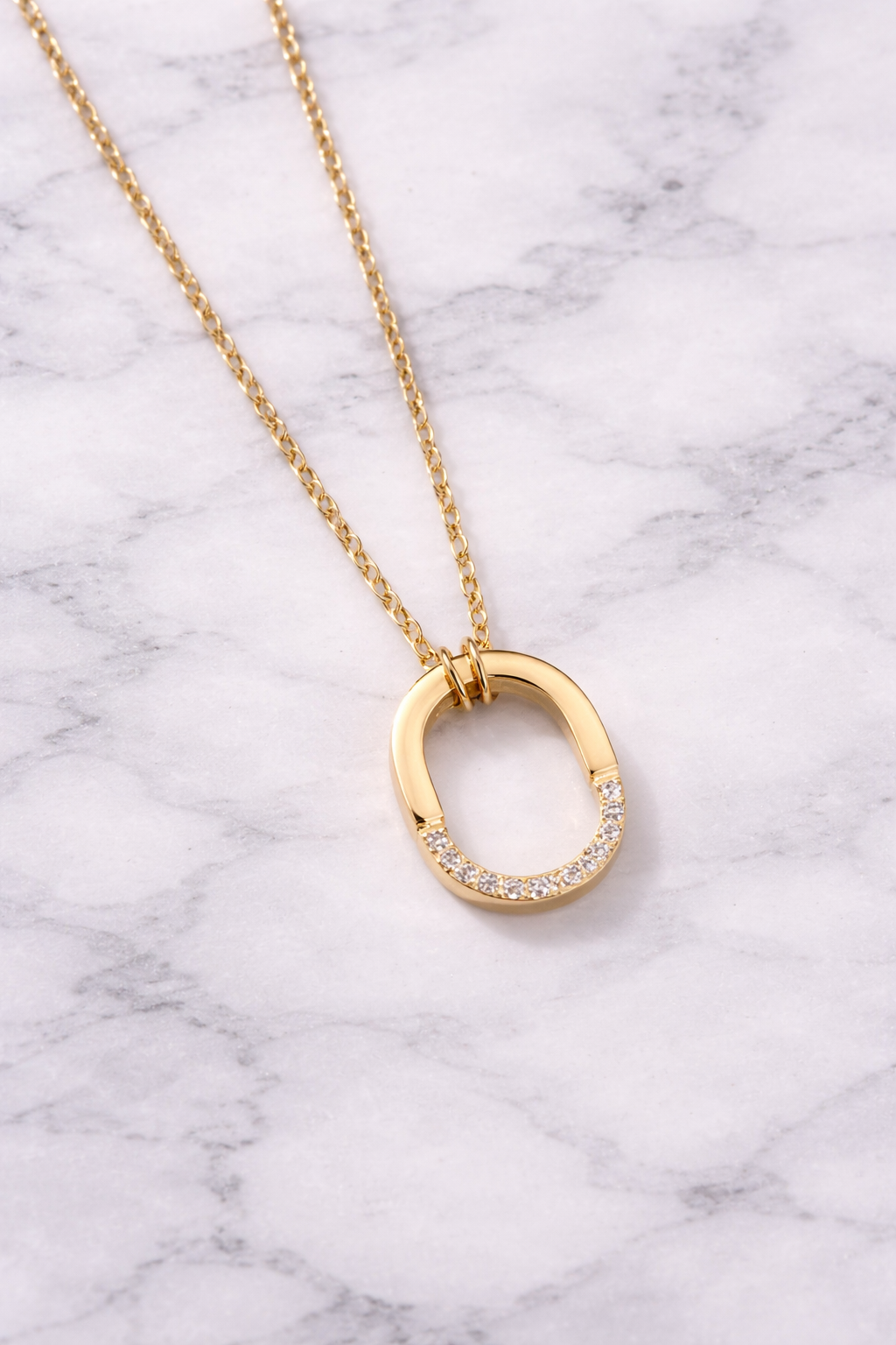 Halston Mini Pendant Necklace