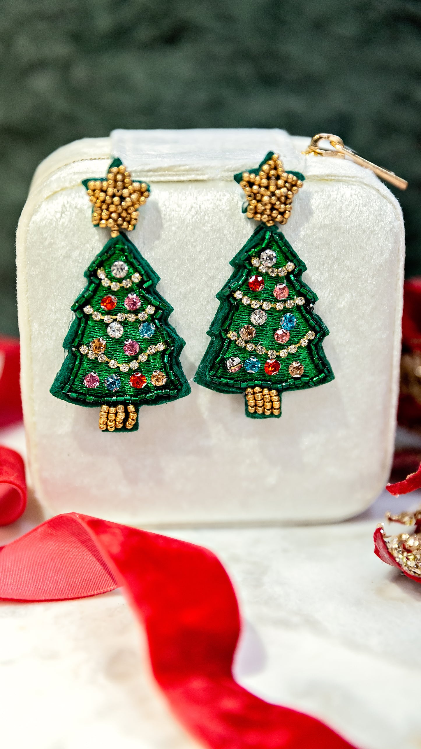 Evergreen Statement Earrings