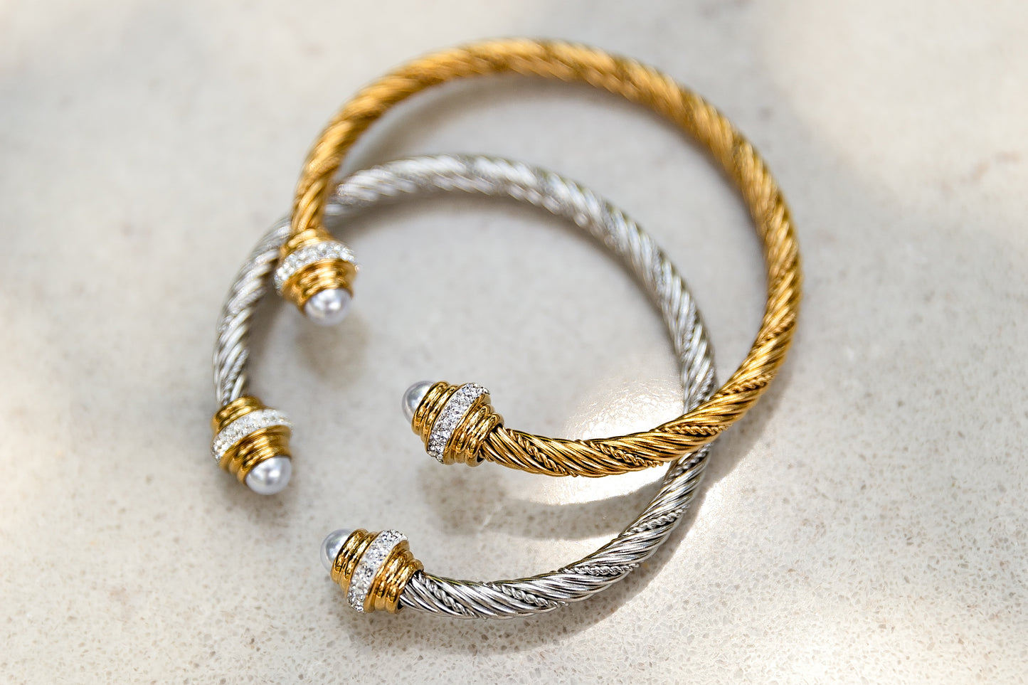 Millie Pavé Textured Cuff | Pre-Order