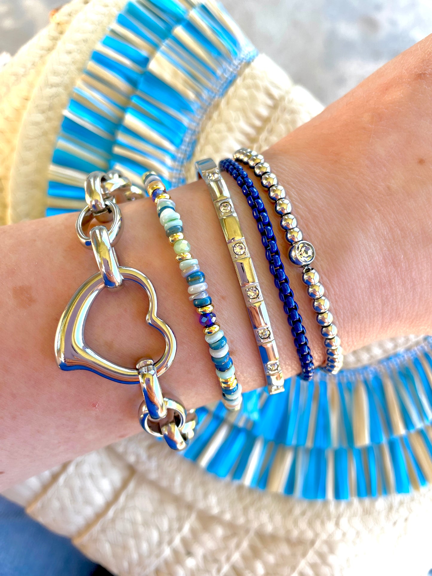 Brighter Days Enamel Bracelet