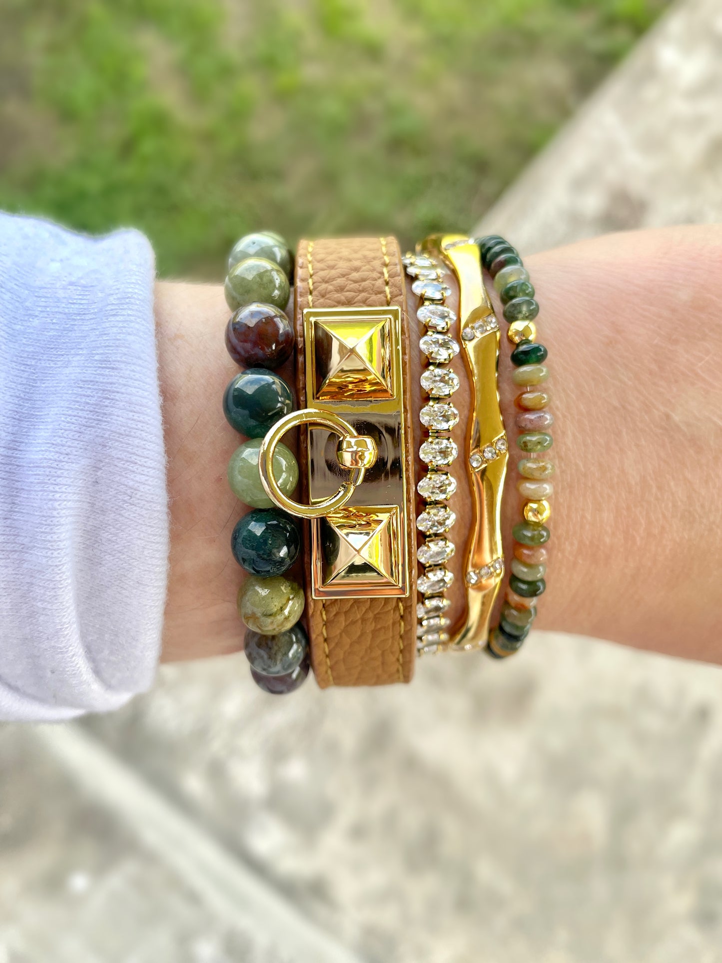 Natural Stone Bracelet | FINAL SALE