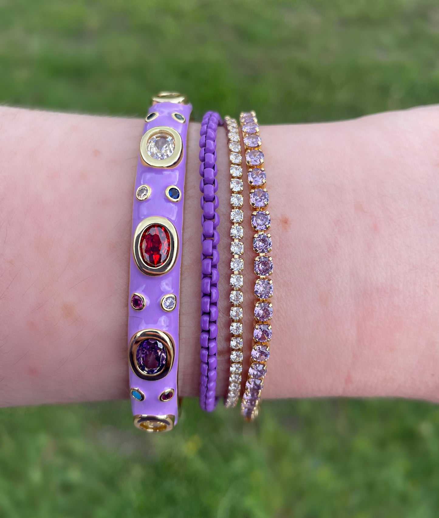 Brighter Days Enamel Bracelet