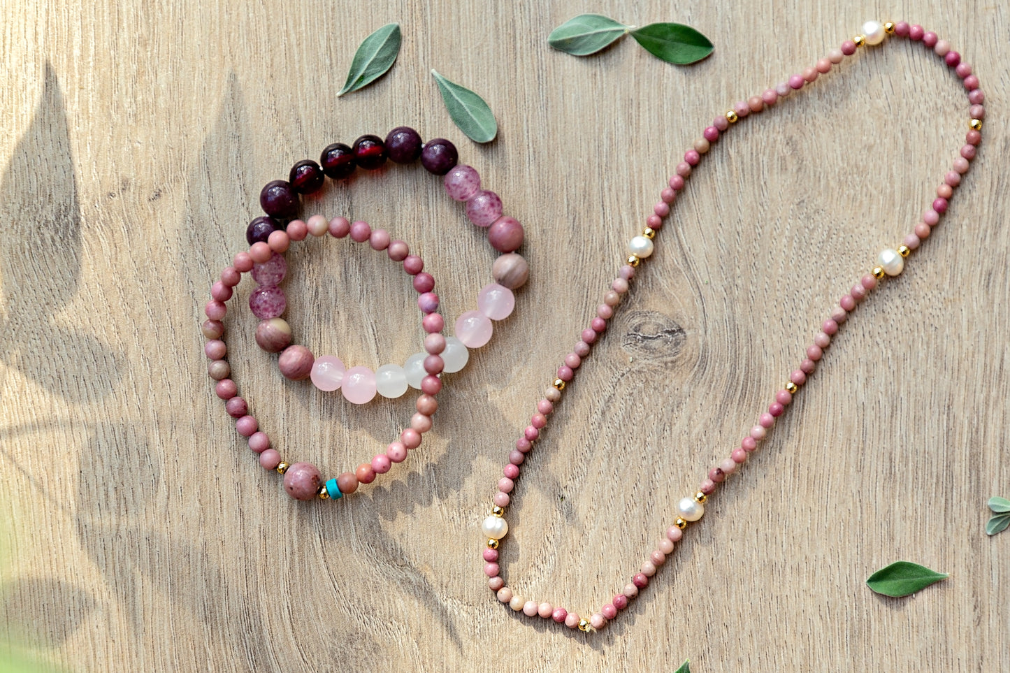 Rosewood Double Wrap Bracelet | Pre-Order