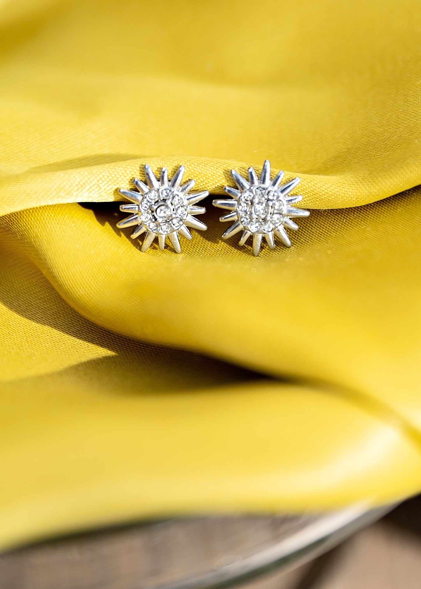 Sunburst Stud Earrings