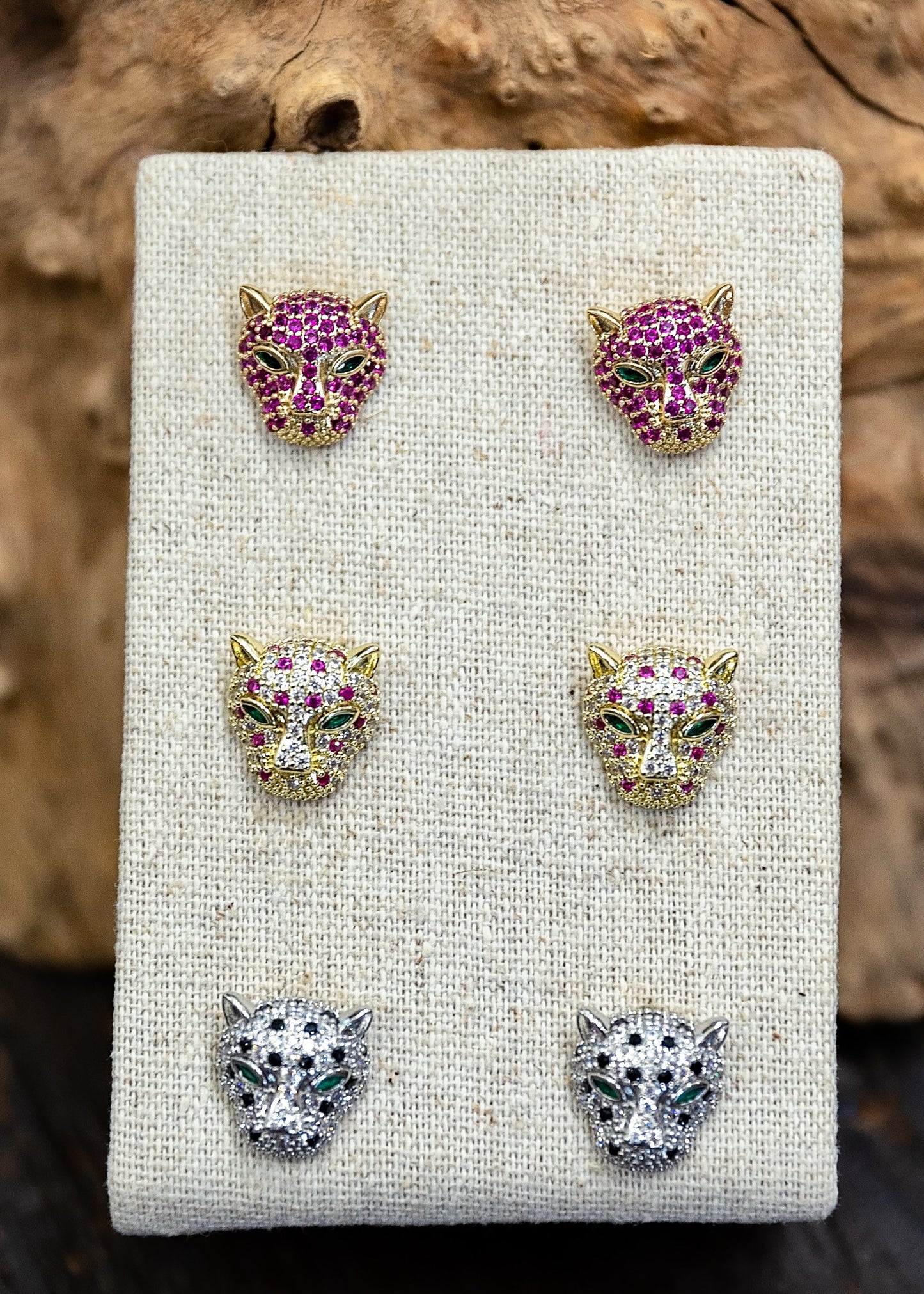 Leopard Studs