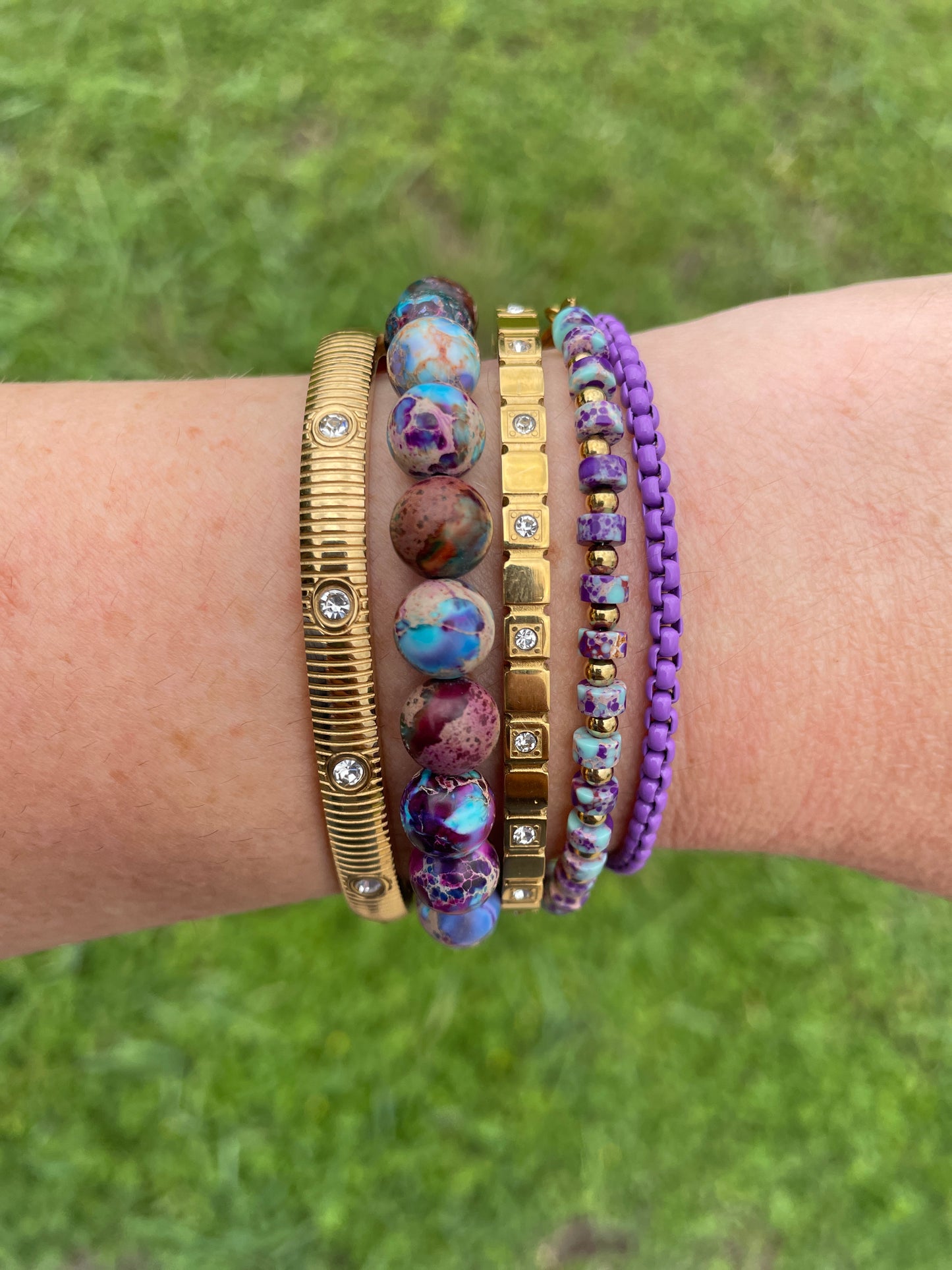 Brighter Days Enamel Bracelet
