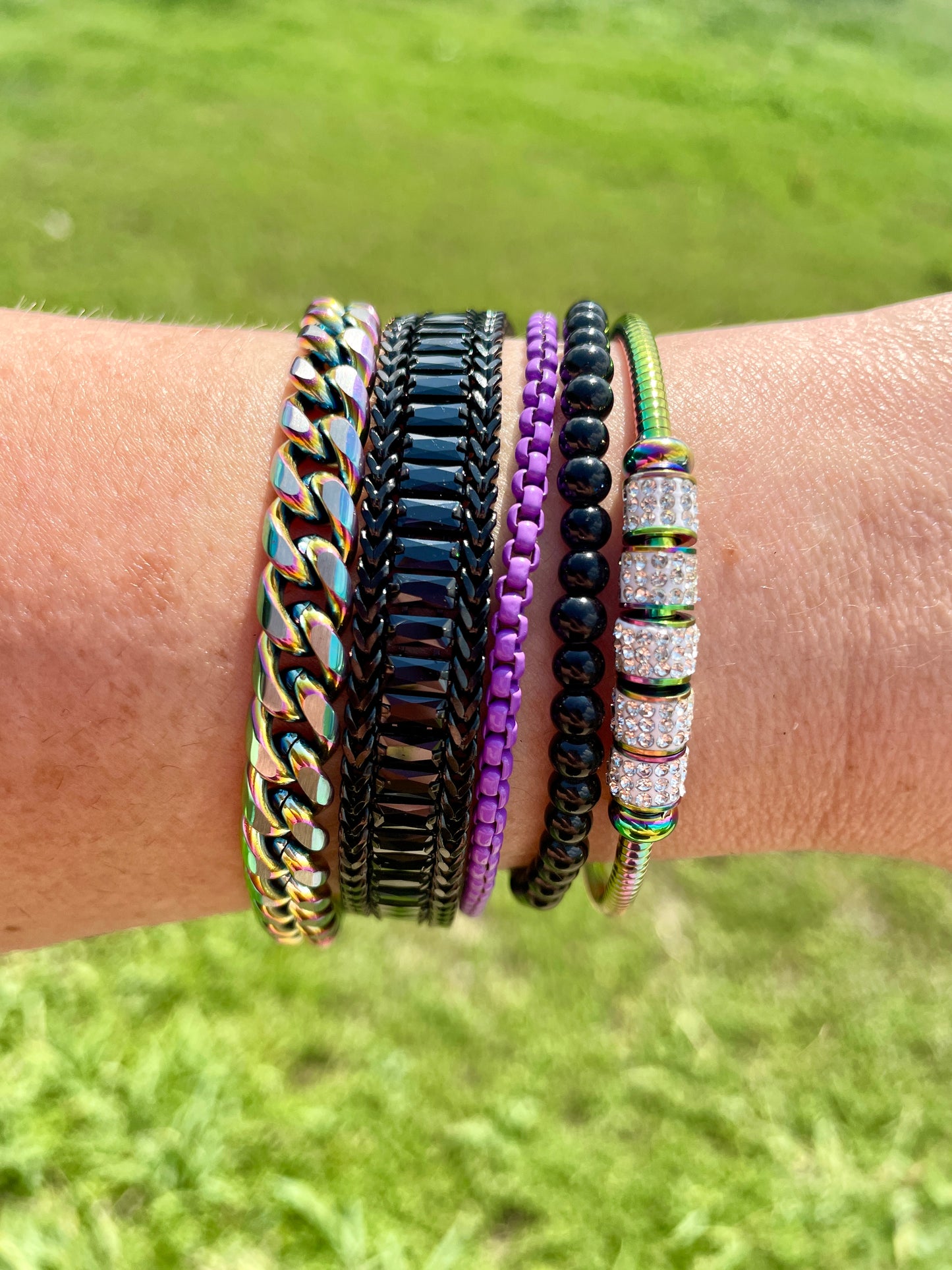 Magnetic CZ Bracelet