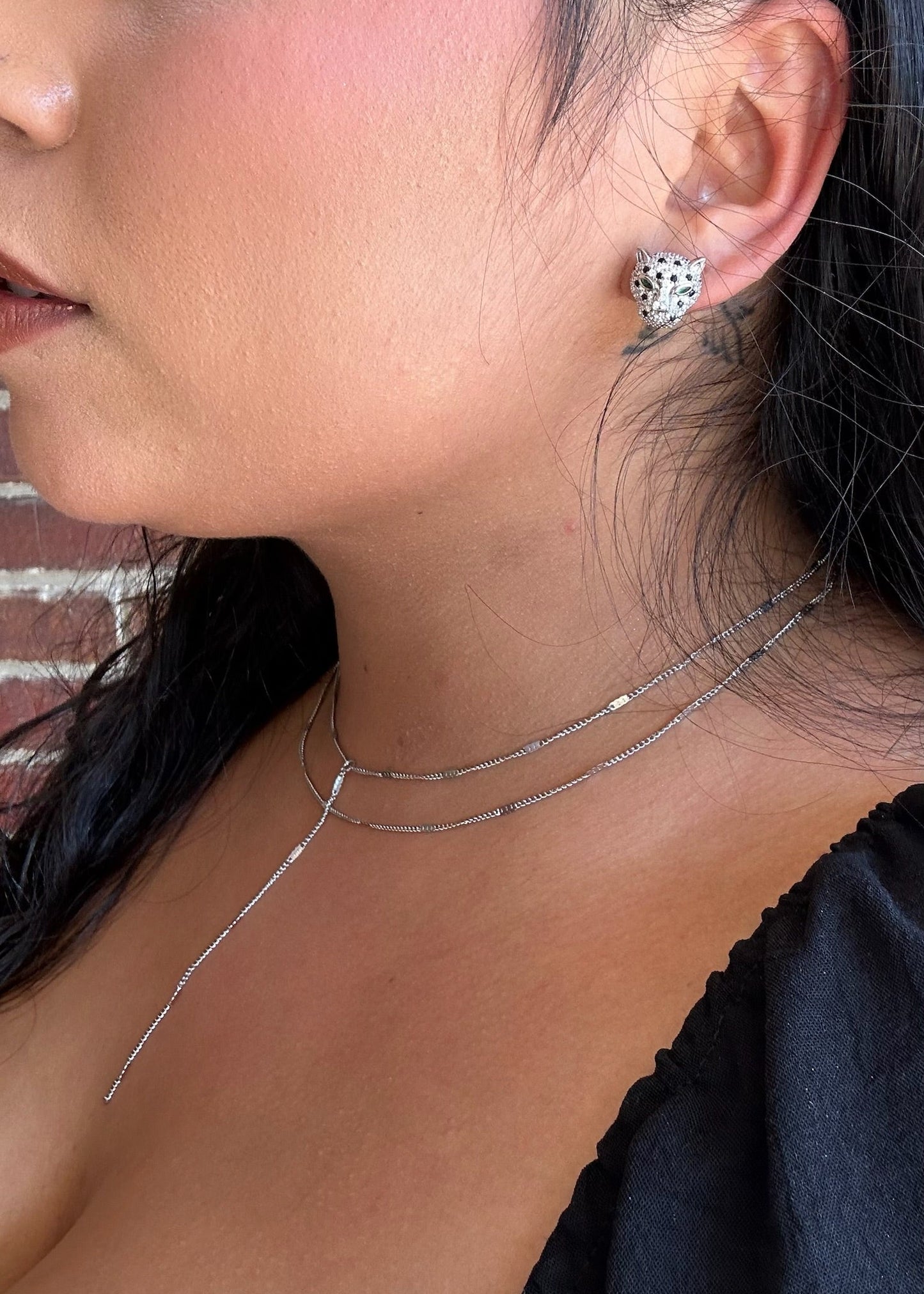 Leopard Studs