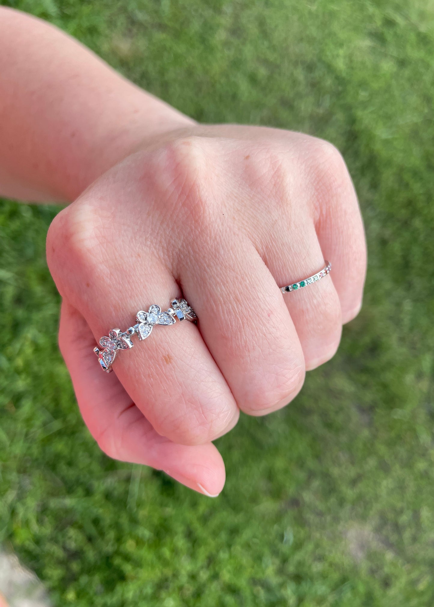 Lindsey Adjustable Butterfly Ring