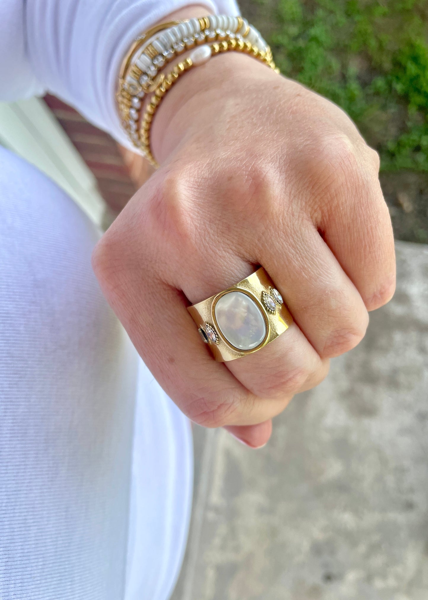 Janelle Statement Ring