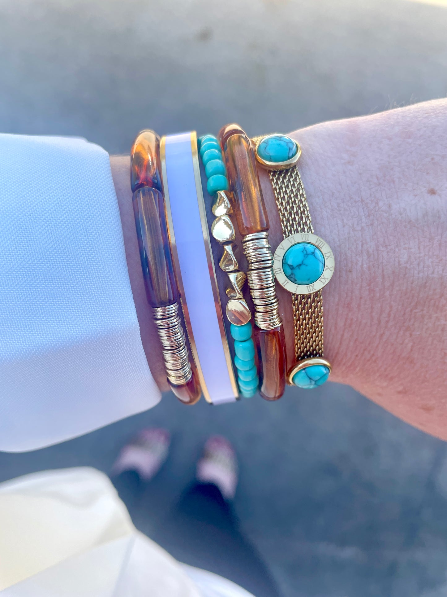 Gloria Beaded Bracelet Set