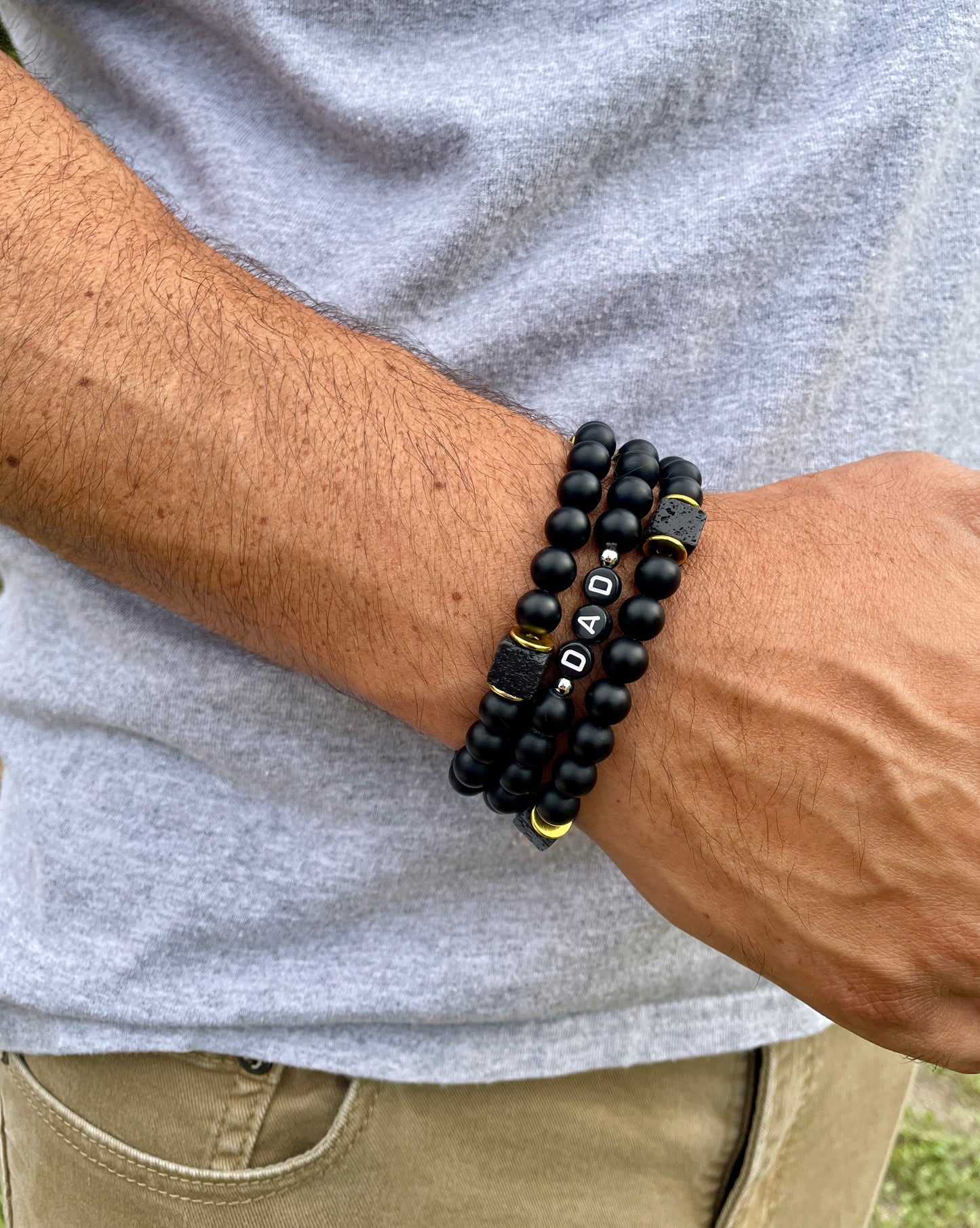 Lava Stone Bracelet