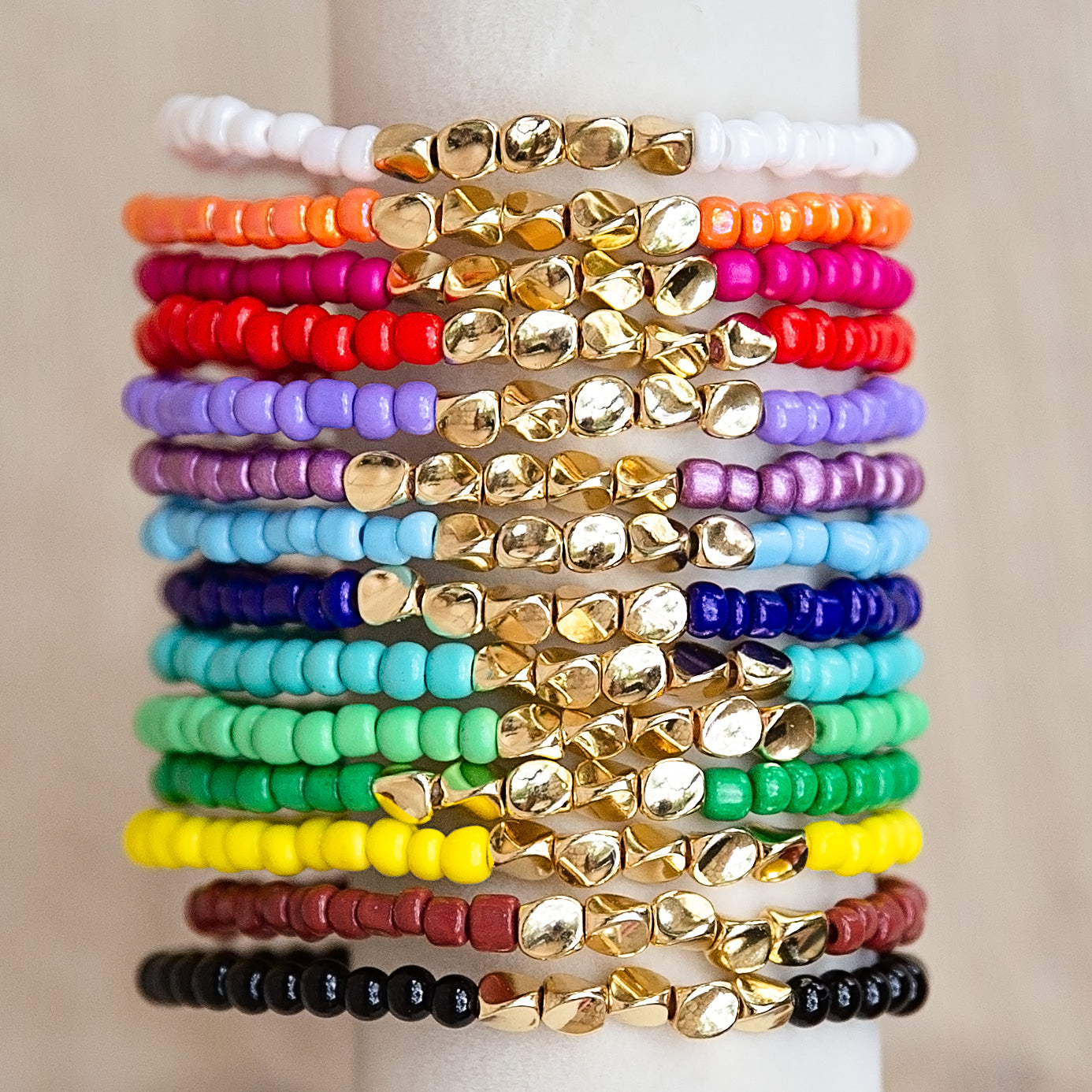 Summertime Beaded Bracelet