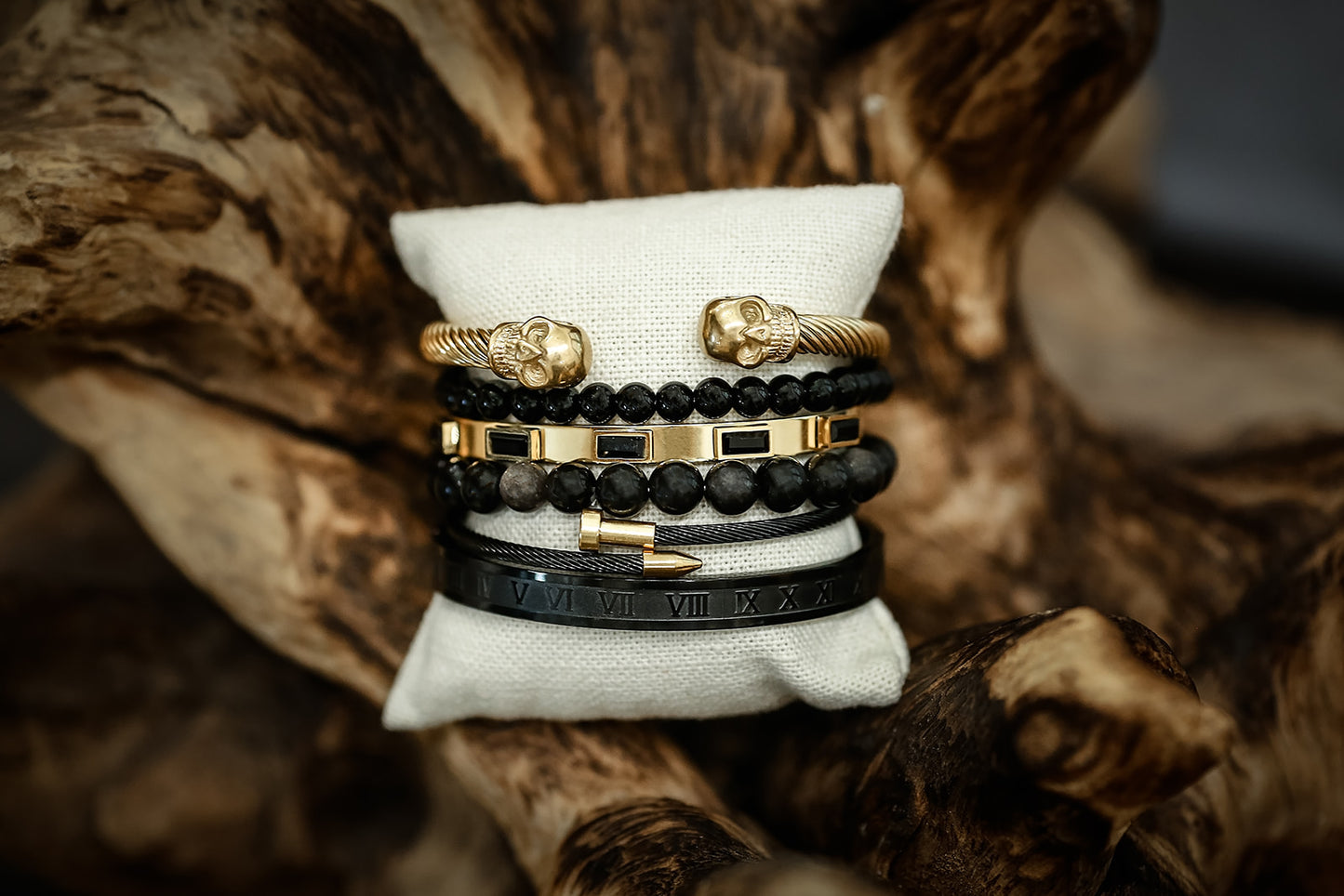 Obsidian Beaded Bracelet | Pre-Order