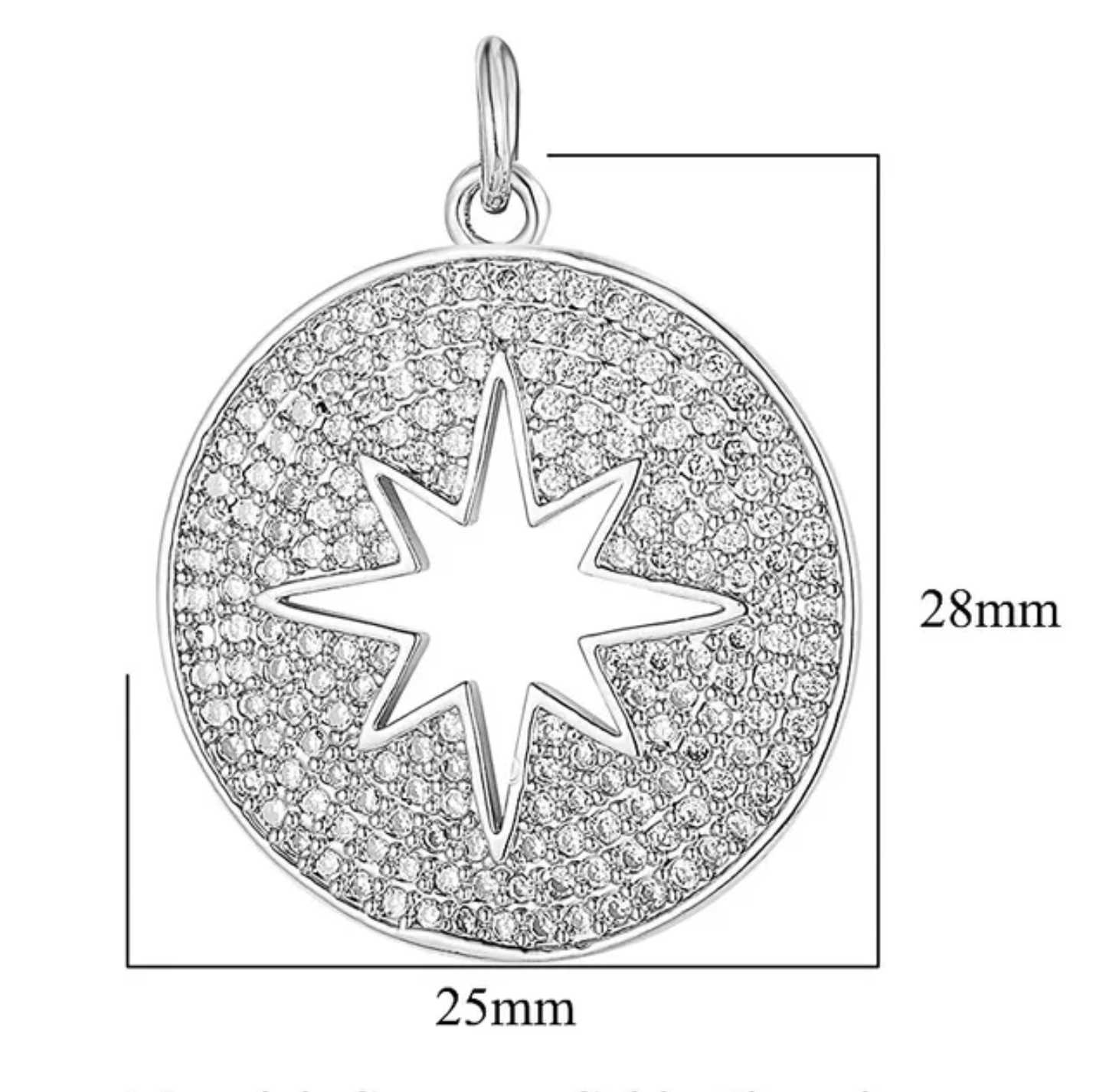 Celestial Pavé Charm