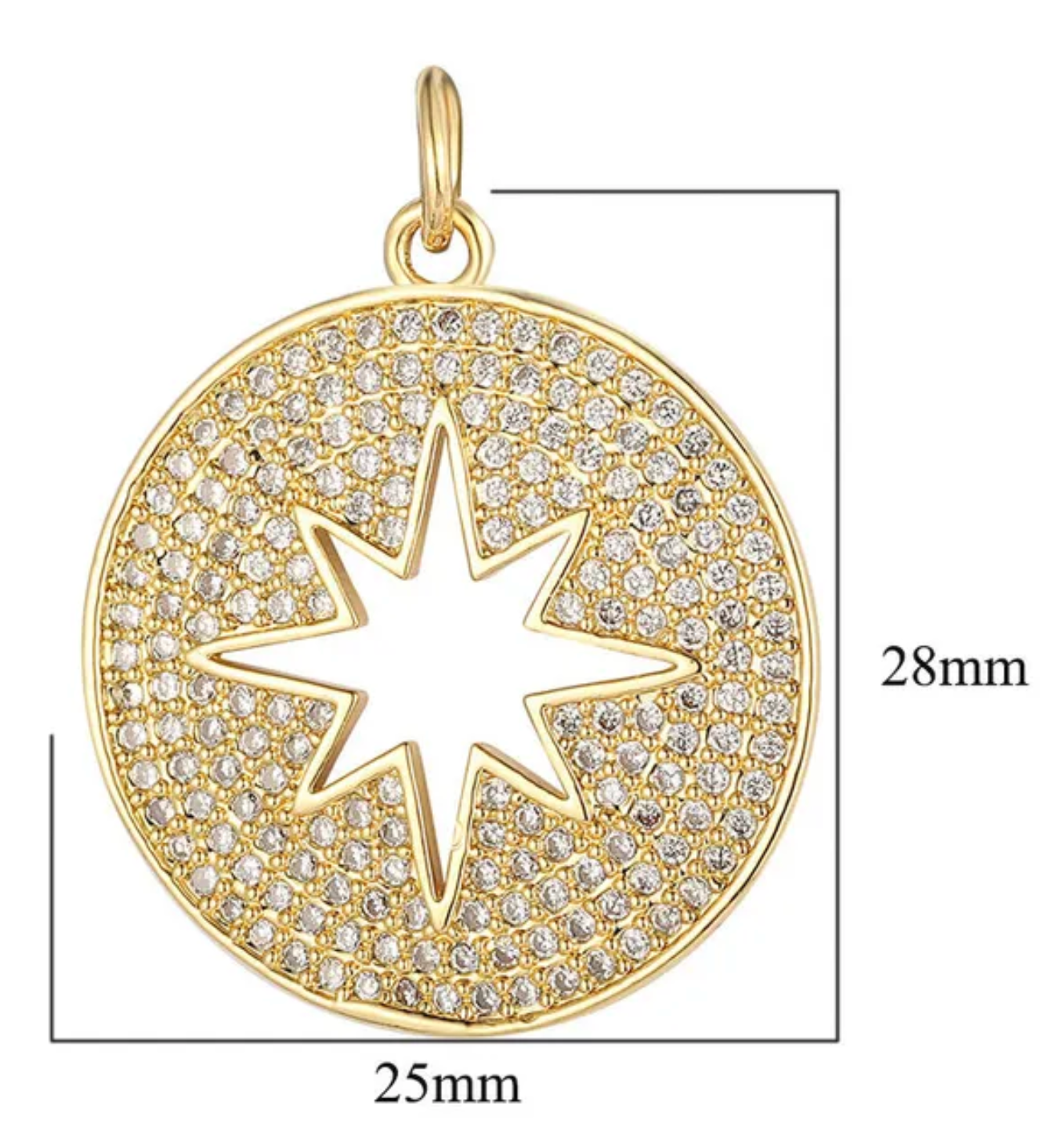 Celestial Pavé Charm