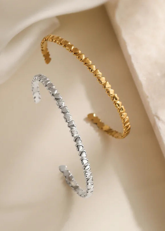 Modern Heart Cuff