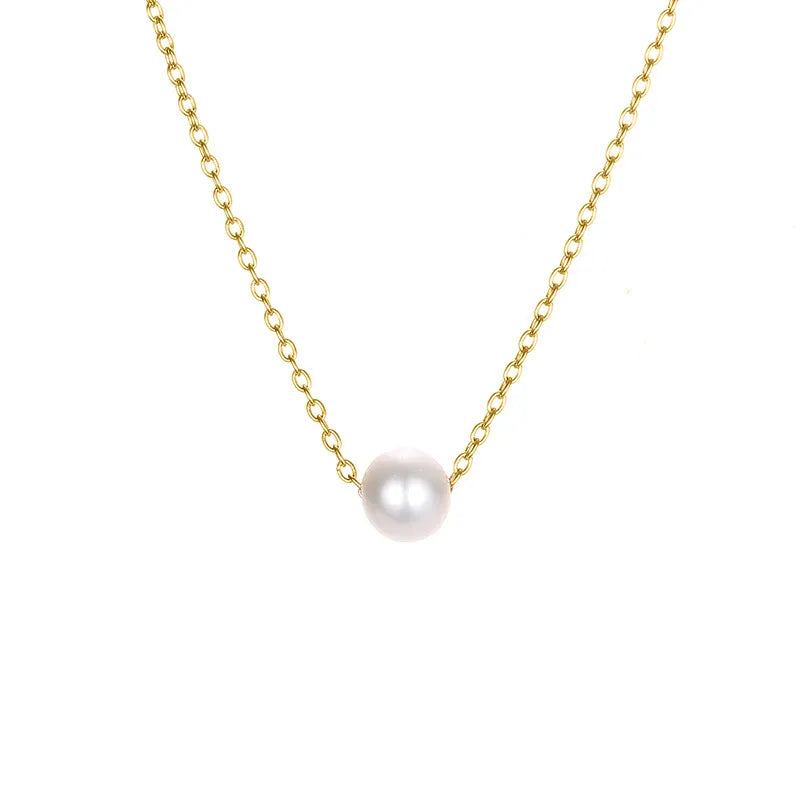Amanda Dainty Pearl Necklace | Pre-Order