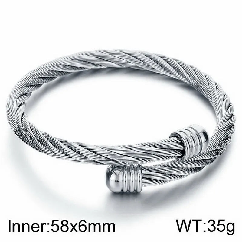 Cable Wrap Bracelet