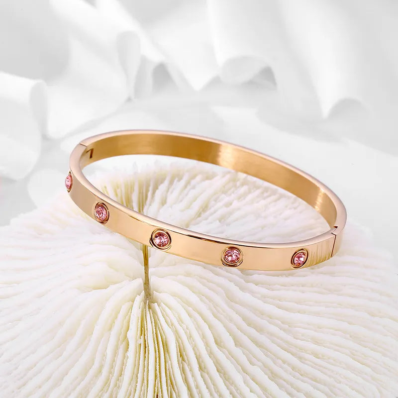 Cami CZ Stone Bangle with Colored Stones | Pre-Order