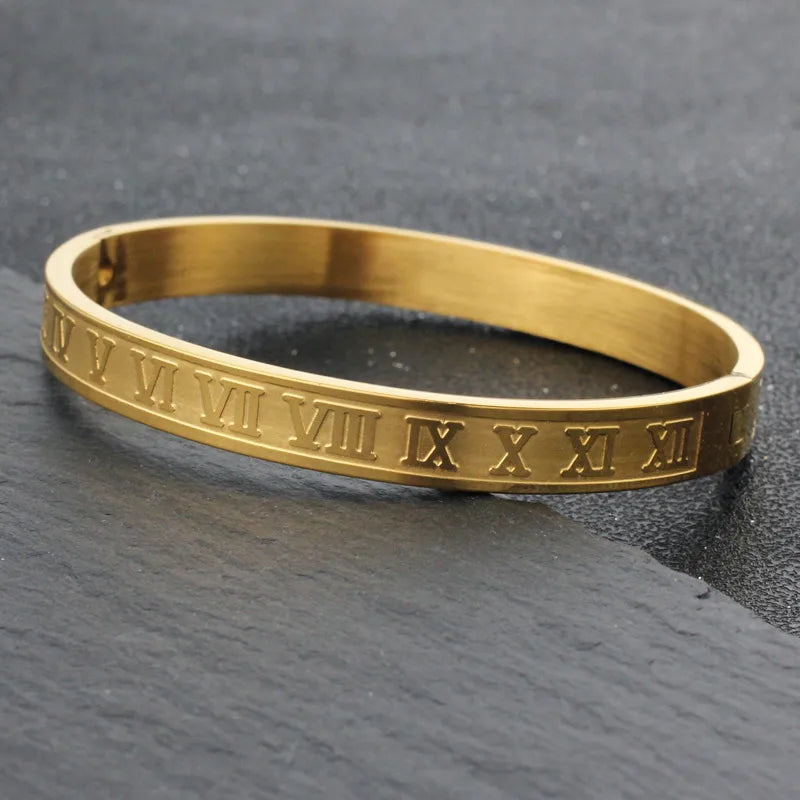 Carmen Roman Numeral Bangle