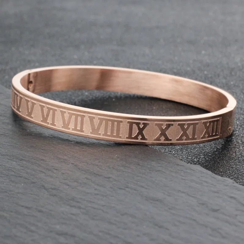 Carmen Roman Numeral Bangle