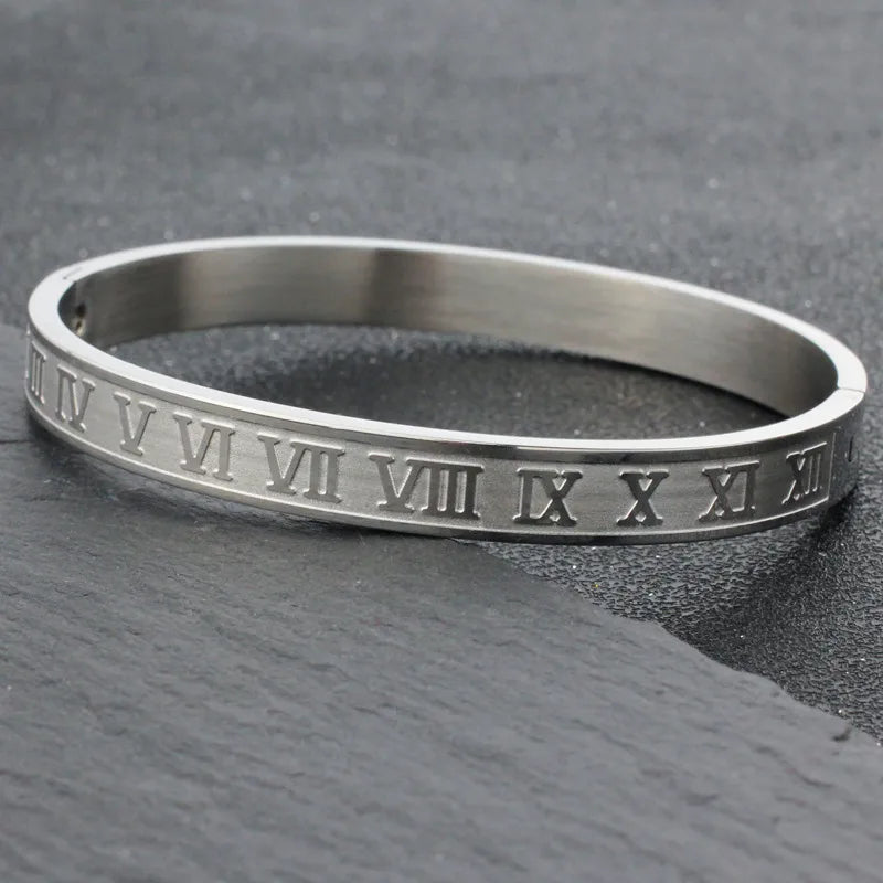 Carmen Roman Numeral Bangle