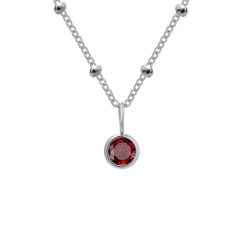 Classic Birthstone Necklace | Pre-Order