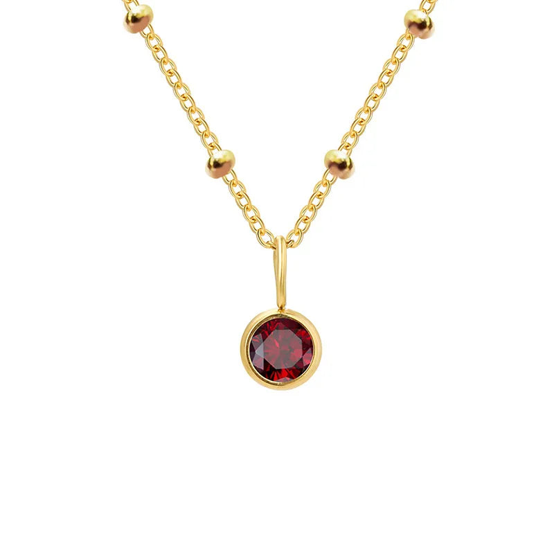 Classic Birthstone Necklace | Pre-Order