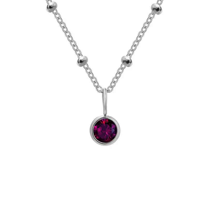 Classic Birthstone Necklace | Pre-Order