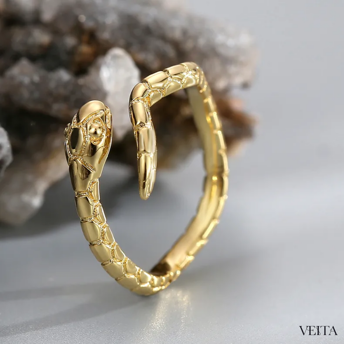 Dainty Snake Ring