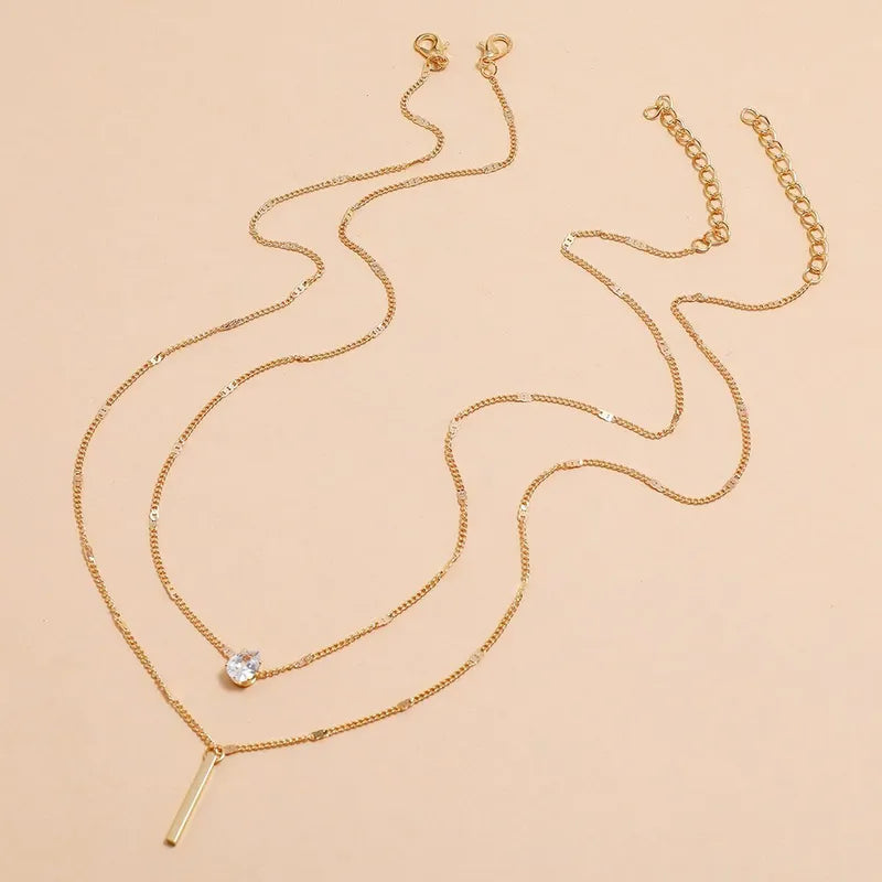 Elena Double Strand Necklace