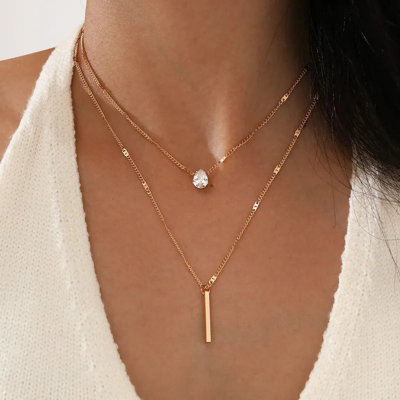 Elena Double Strand Necklace