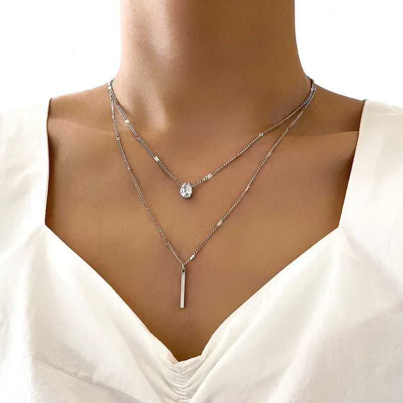 Elena Double Strand Necklace