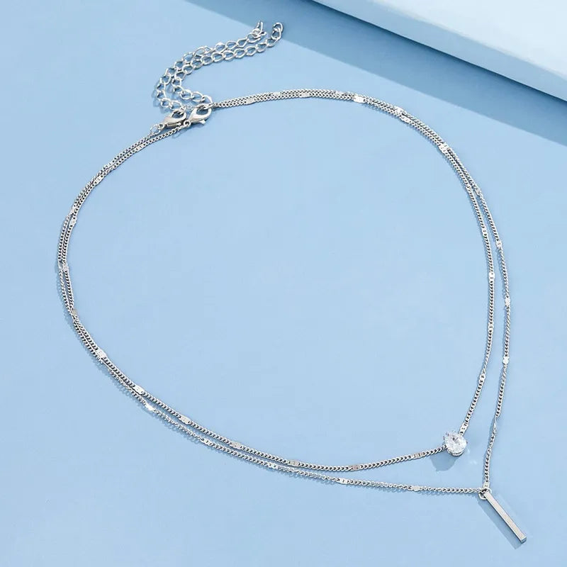 Elena Double Strand Necklace