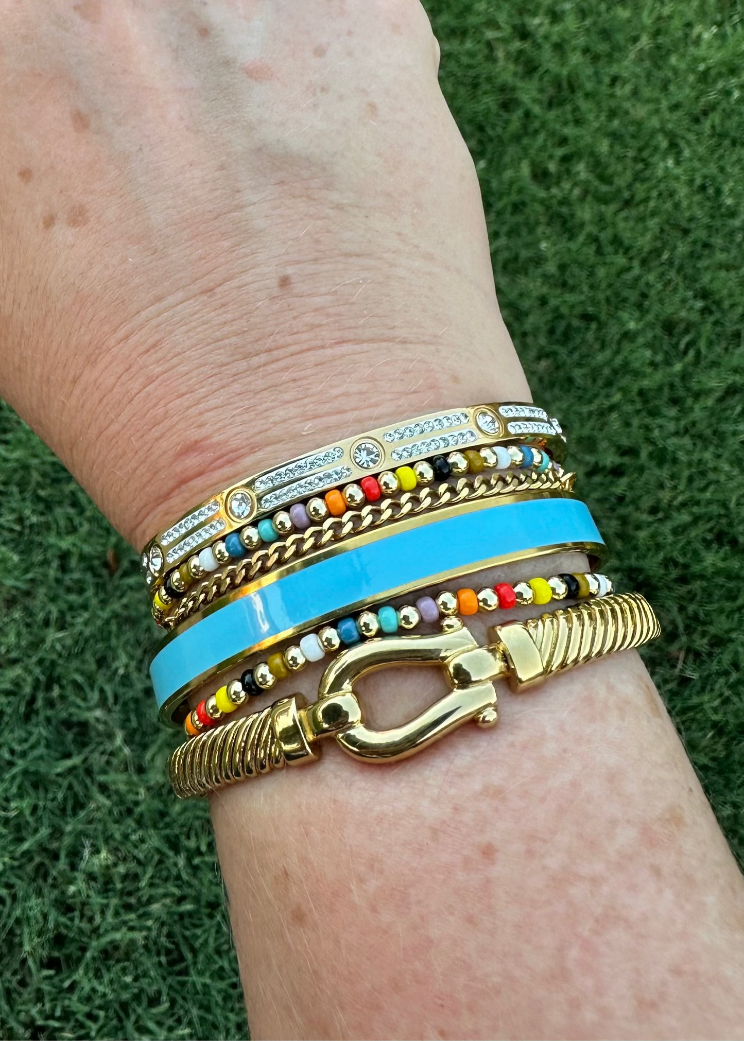 Casual Colorful Beaded Bracelet