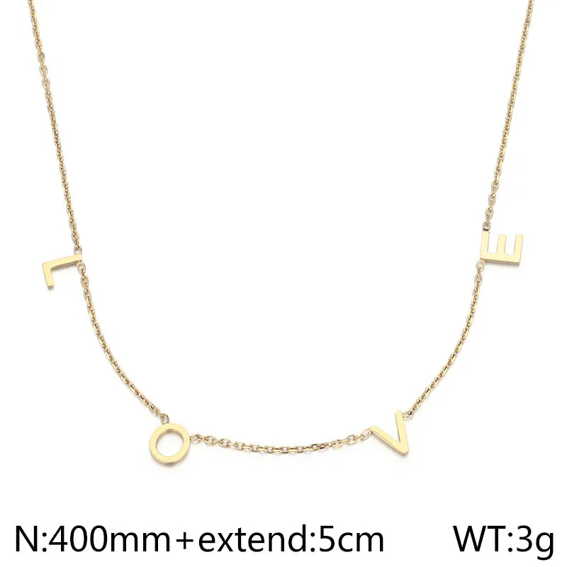 Floating Love Necklace