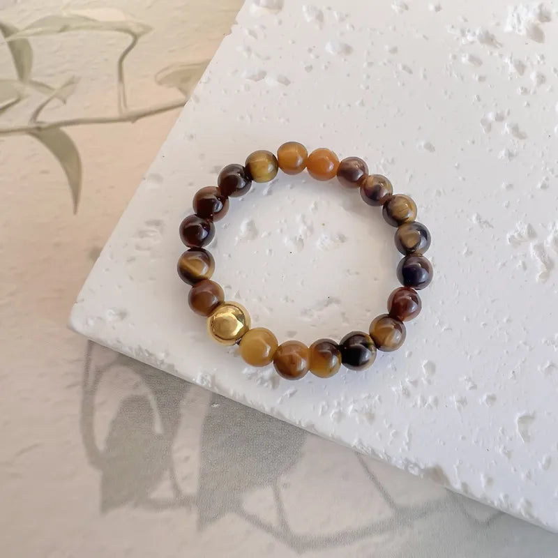Genuine Stone Stretch Ring | Pre-Order