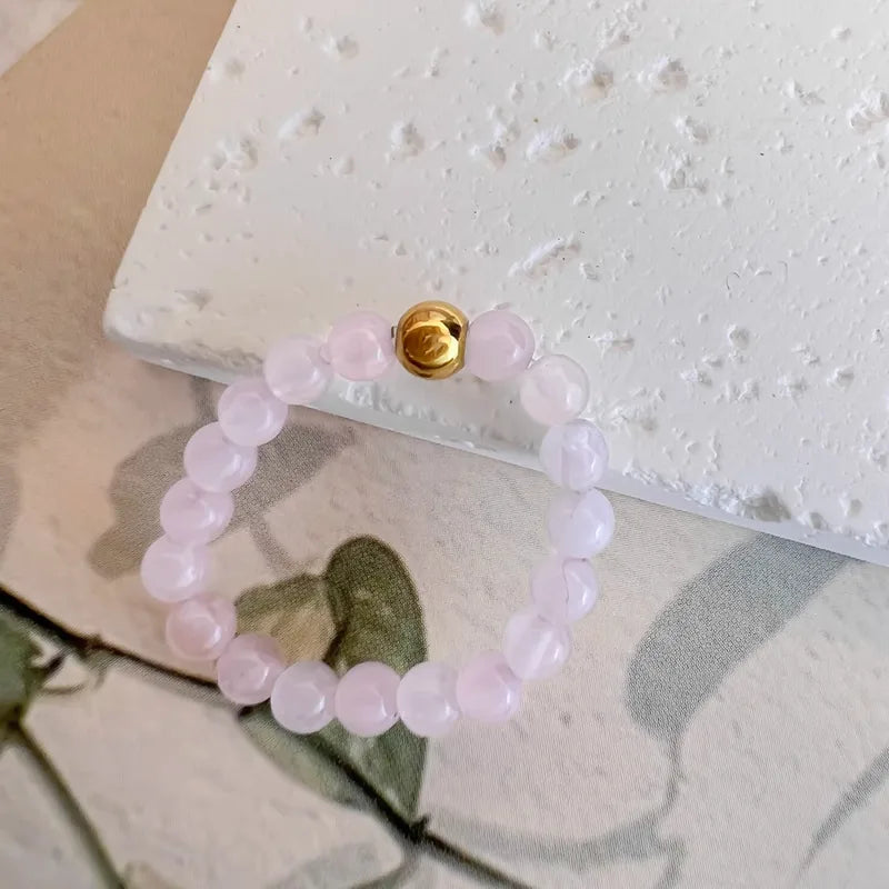 Genuine Stone Stretch Ring | Pre-Order