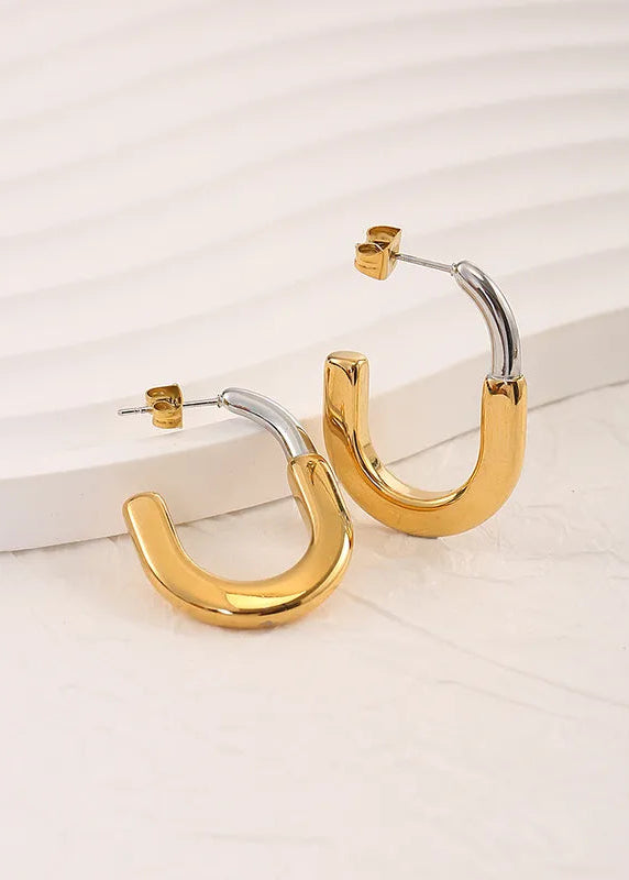 Halston Hoop Earrings