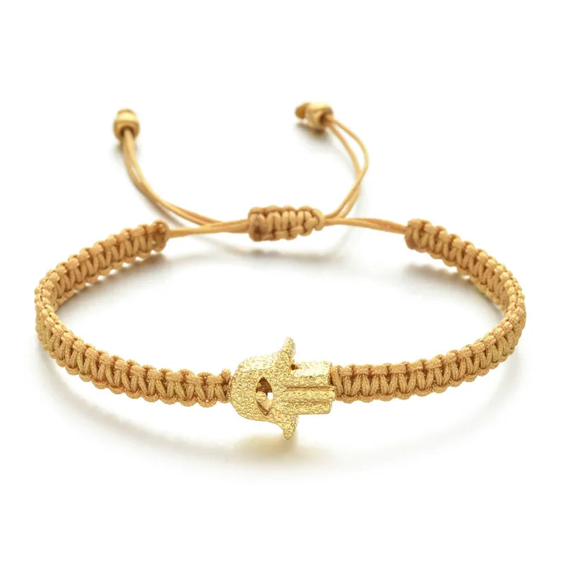 Hamsa Adjustable Bracelet