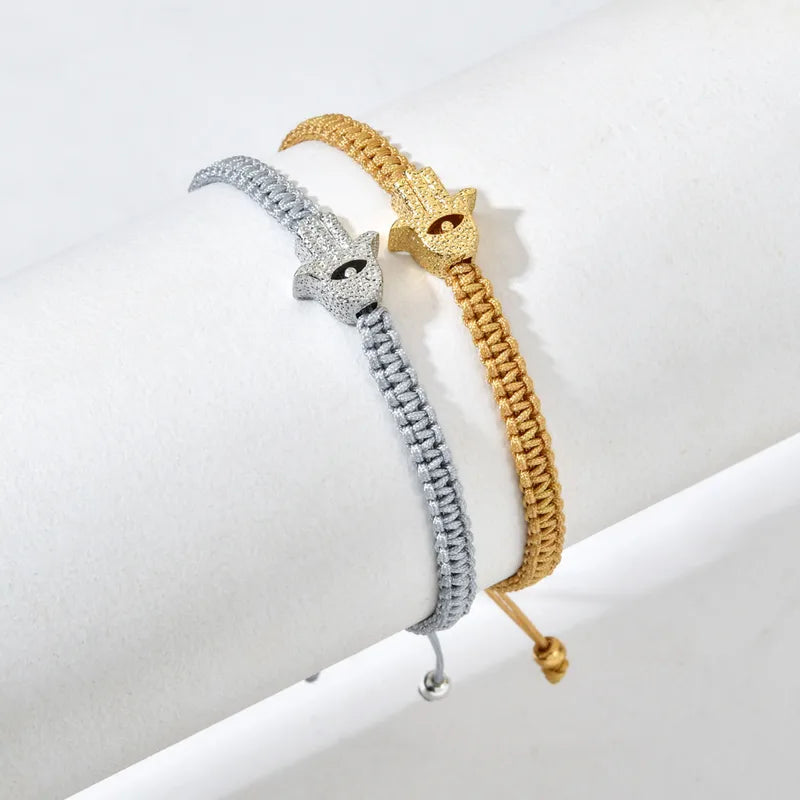 Hamsa Adjustable Bracelet