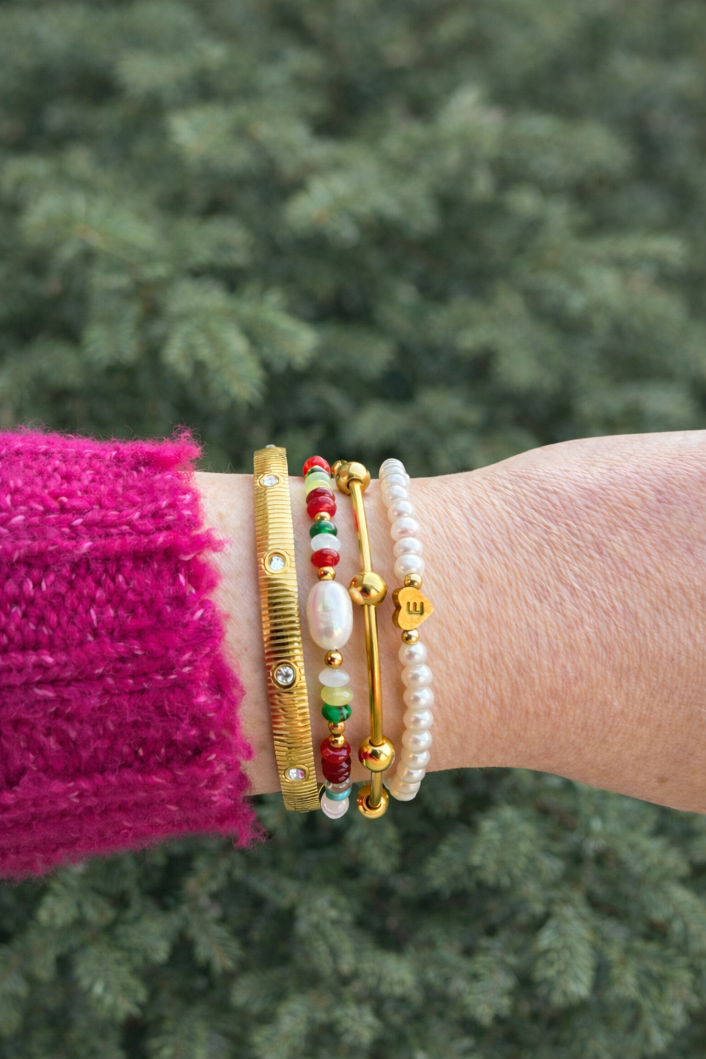 Helena Beaded Pearl Bracelet | Pre-Order